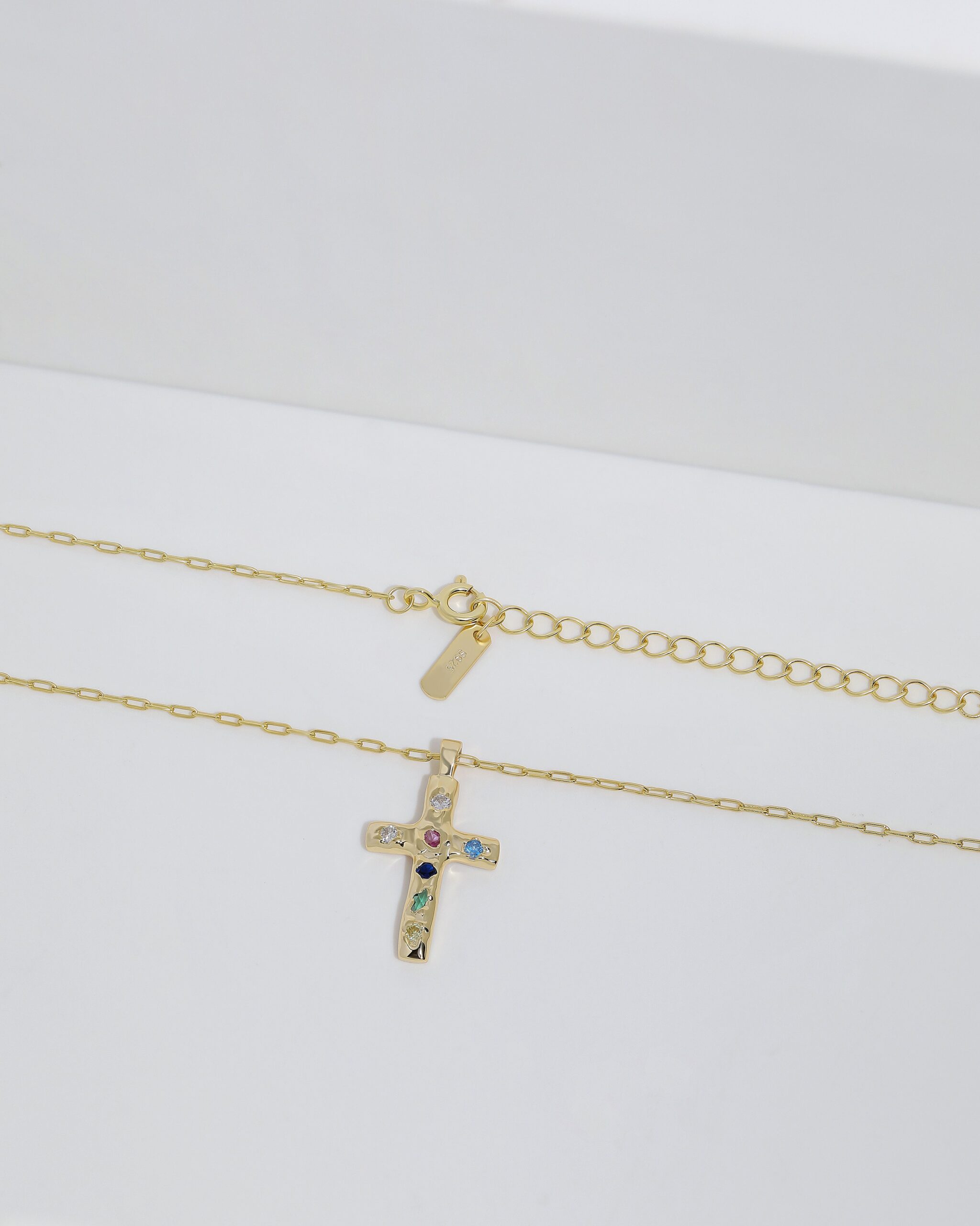 Colorful Blessings Cross Necklace - Image 9